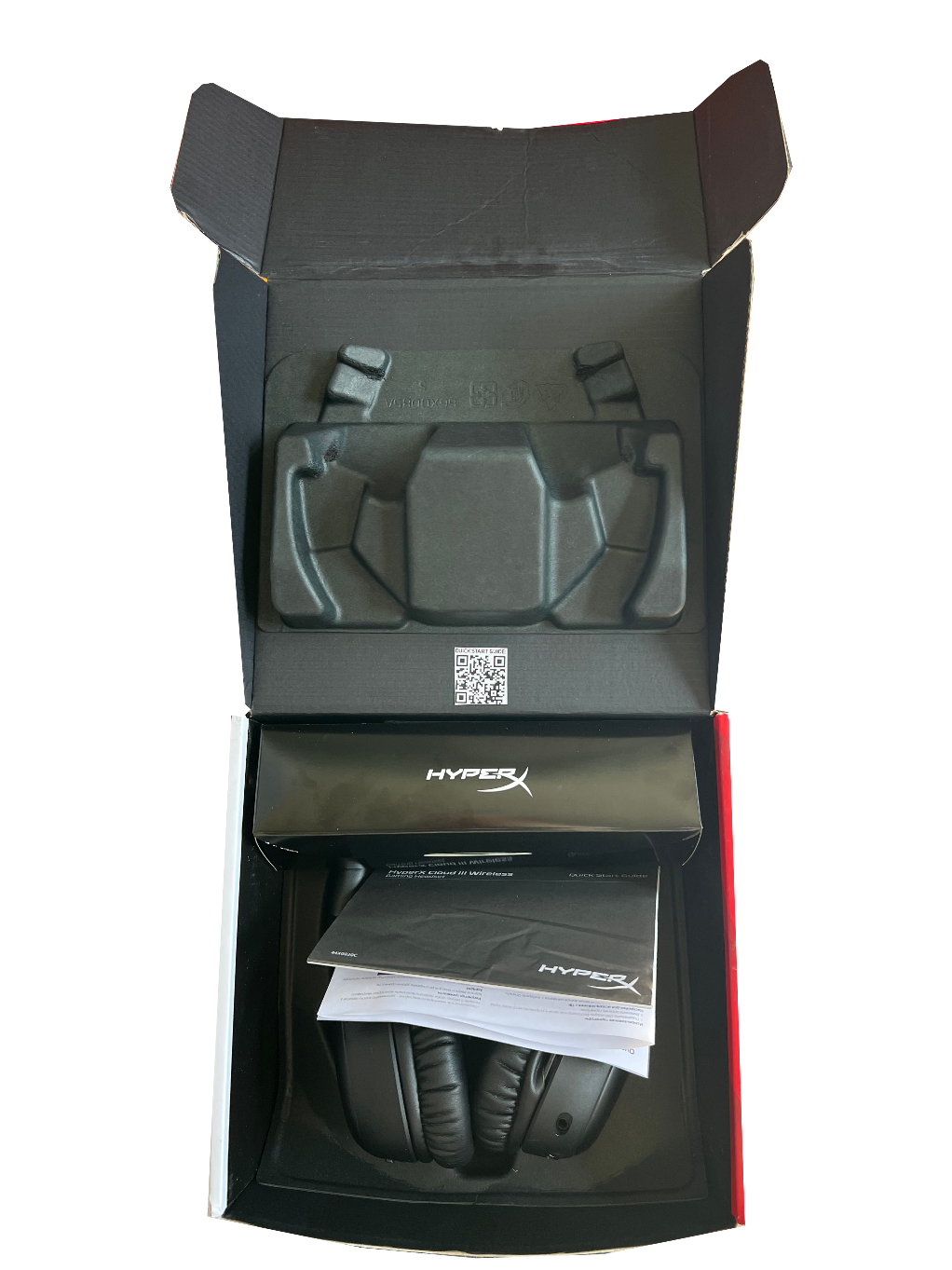 Users scan QR code here to access guide