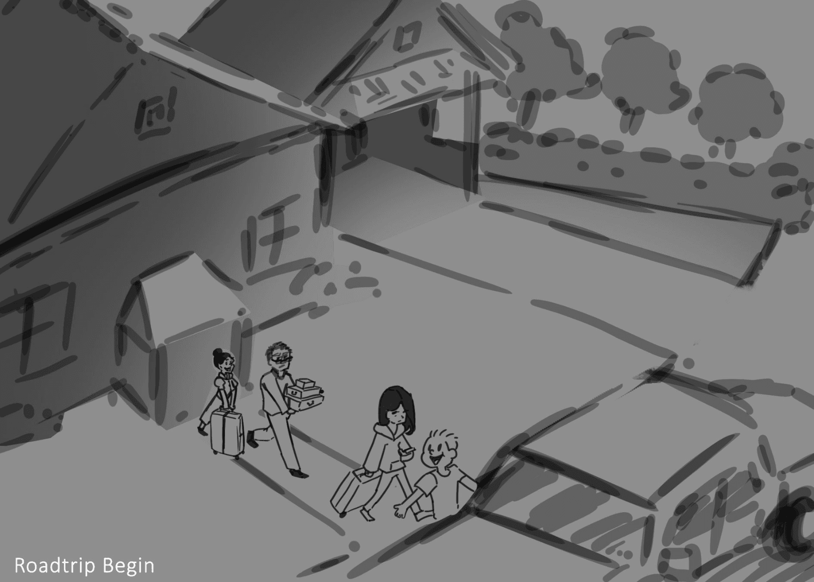 Initial Storyboard Concept page 1