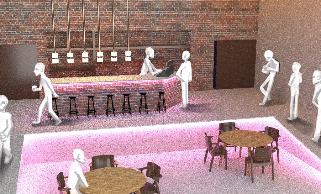 Day Cafe Render