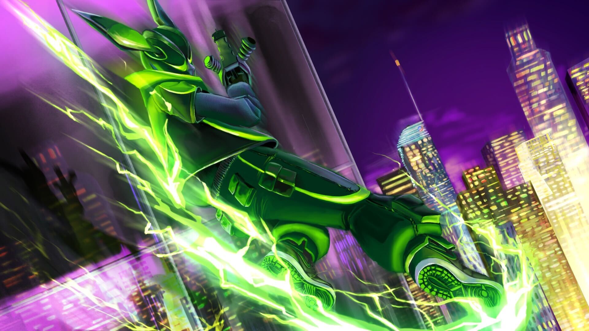 Nike x League of Legends Zeri hero image